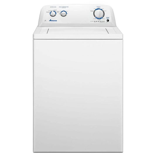 Amana 3.5 cu ft Dual Action Agitator Top Load Washer in White